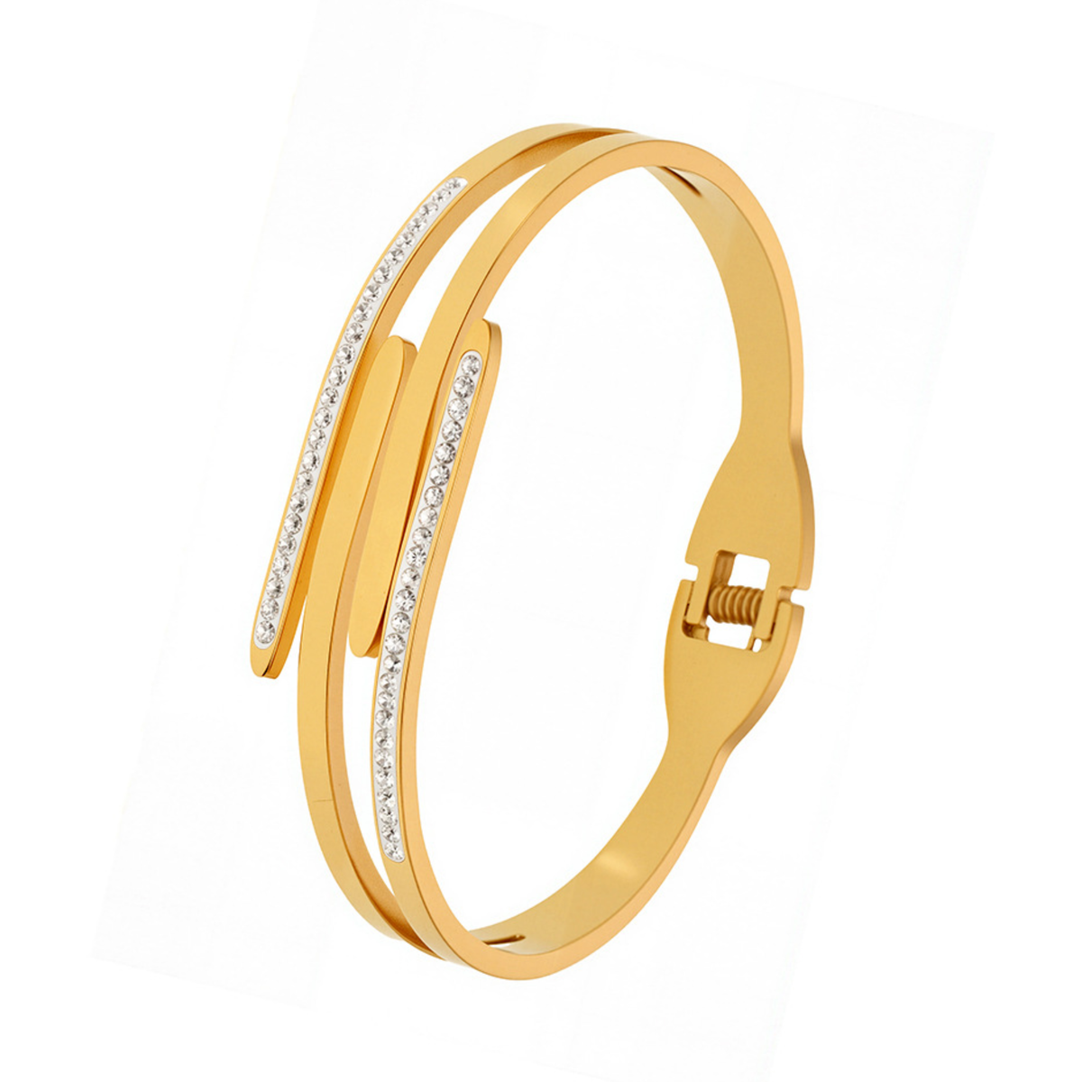 Stella Crystal Station Bangle