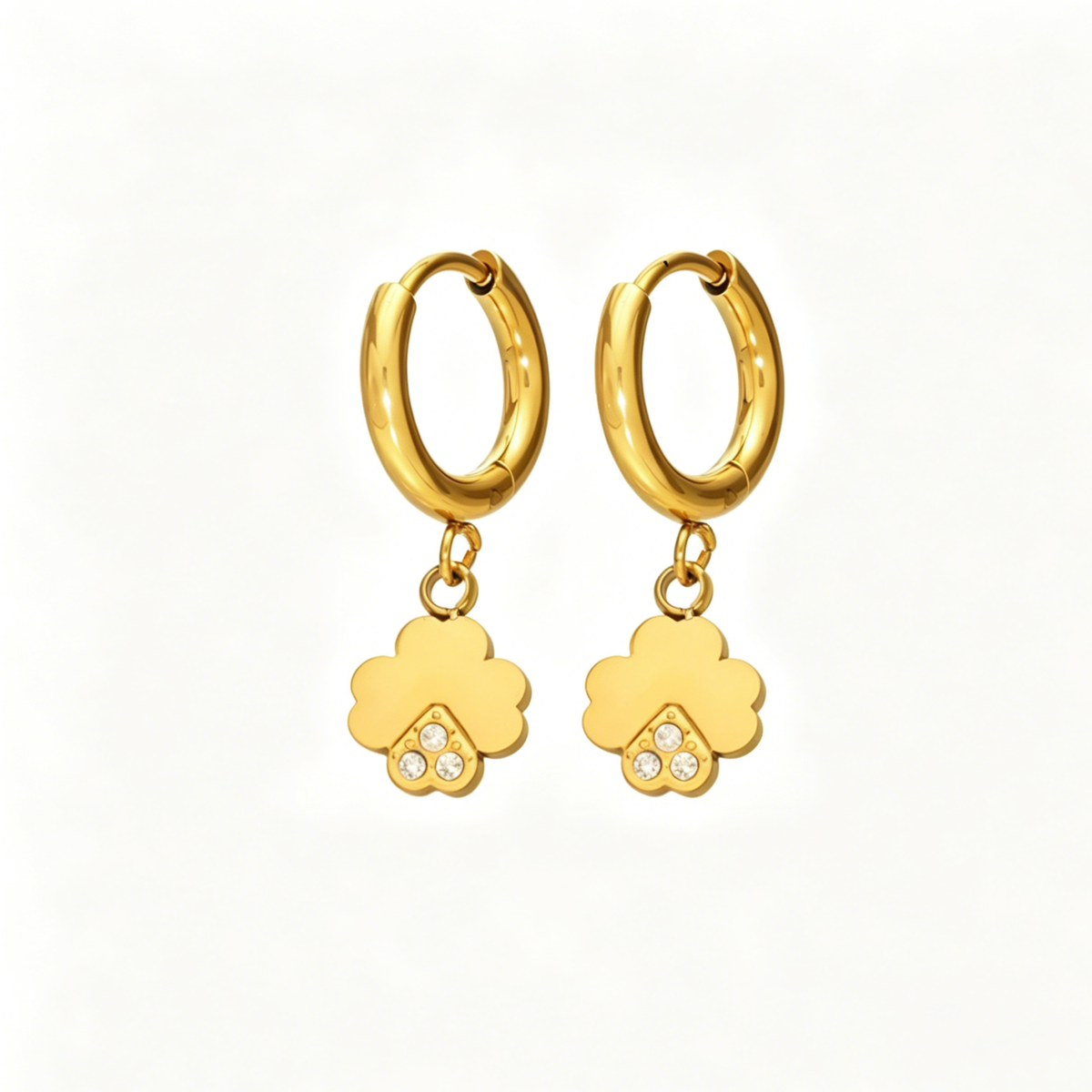 Infinity Twist Hoops
