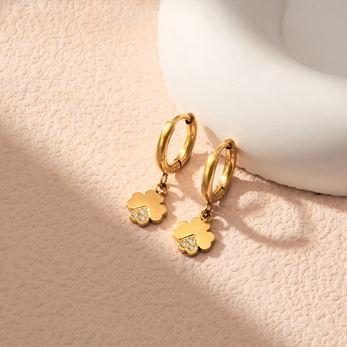 Infinity Twist Hoops