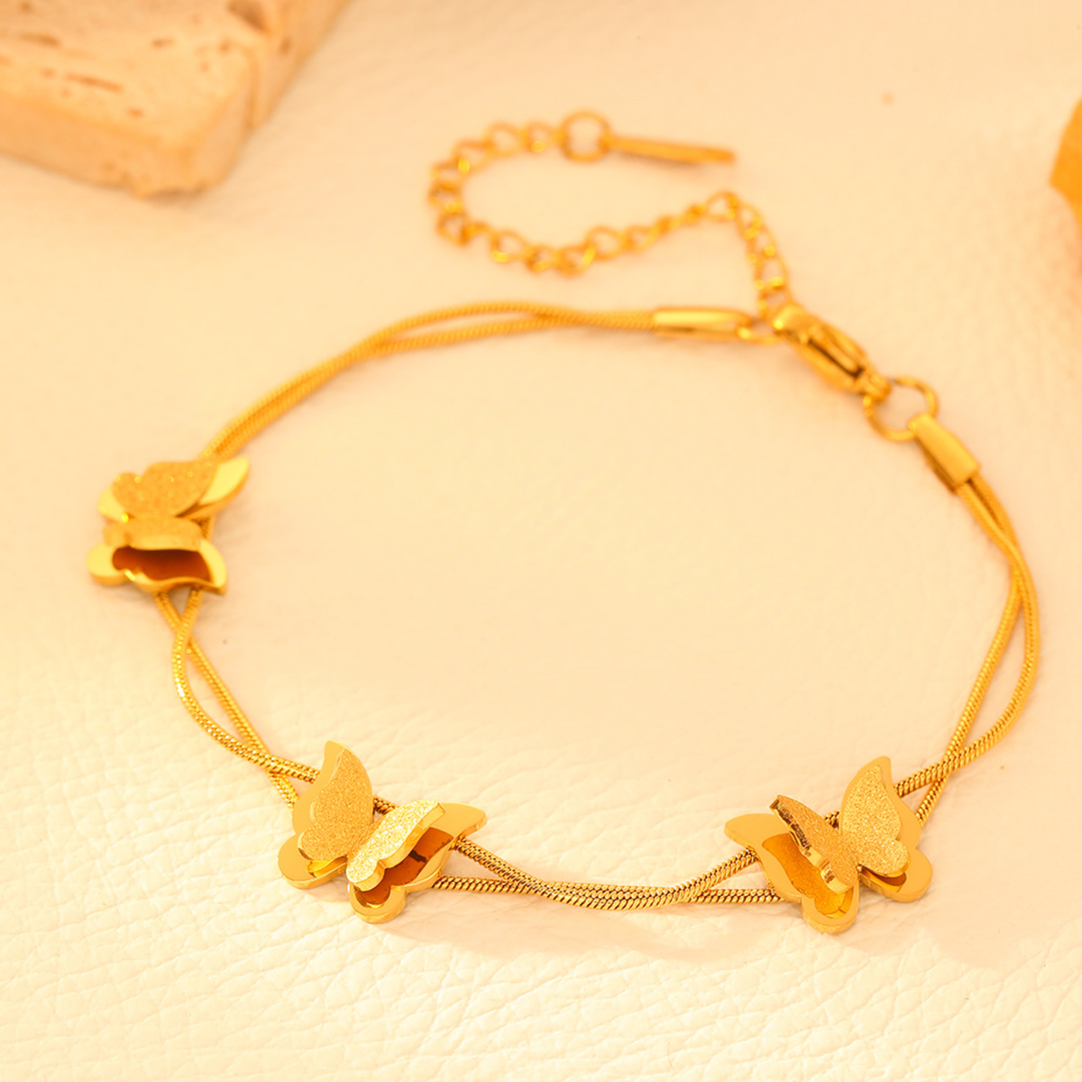 Golden Butterfly Harmony Bracelet
