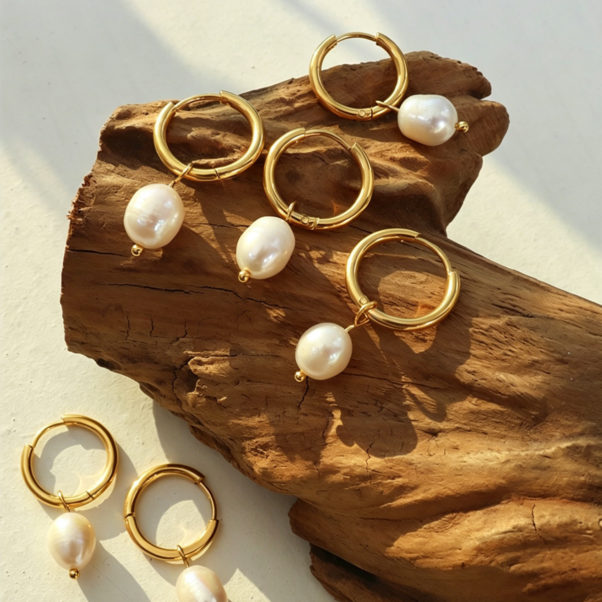 Celestial Crystal Link Earrings