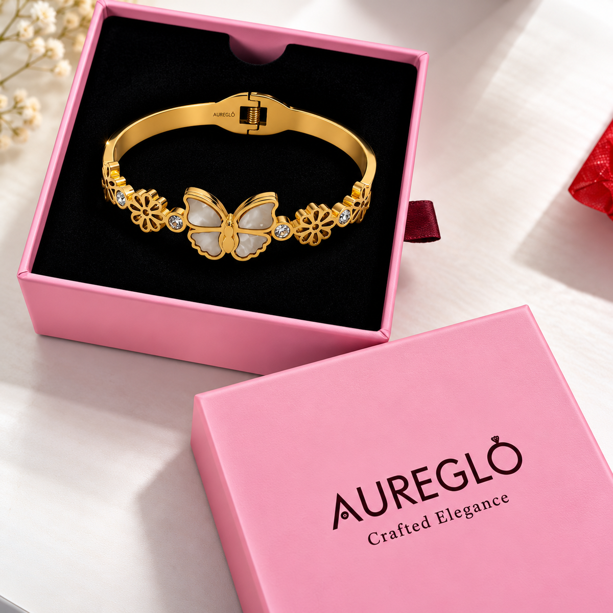 Butterfly Blossom Bangle