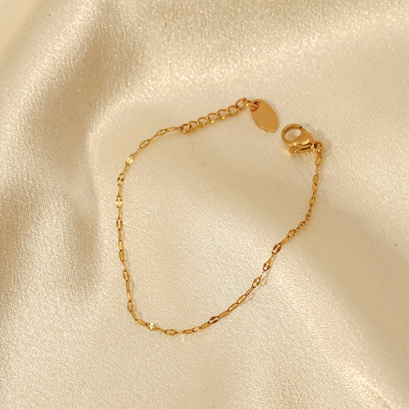 Delicate Spark Chain Bracelet