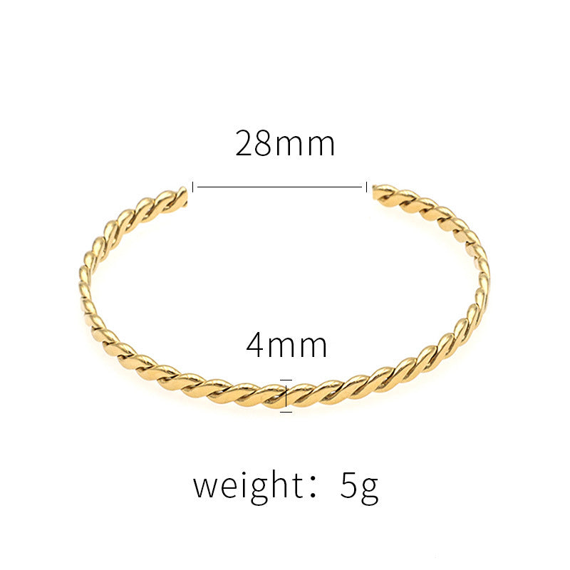 Twisted Rope Cuff