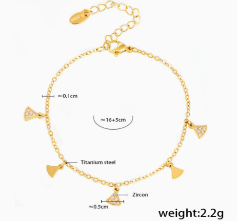 Élan Fan-Dance Charm Bracelet