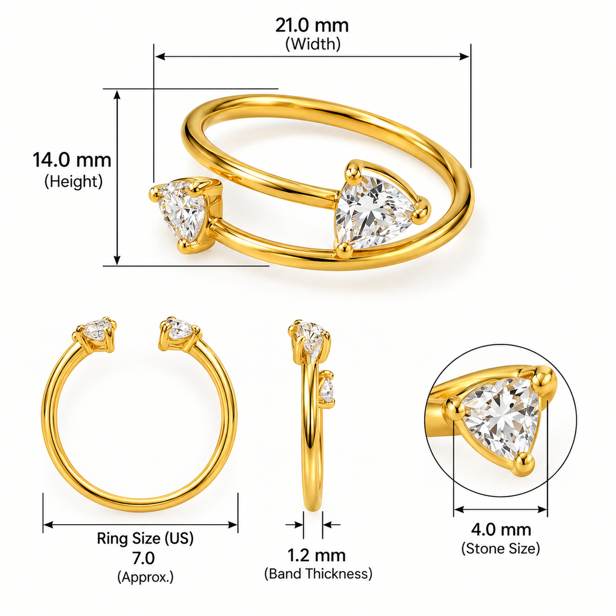 Twin Heart Bypass Ring