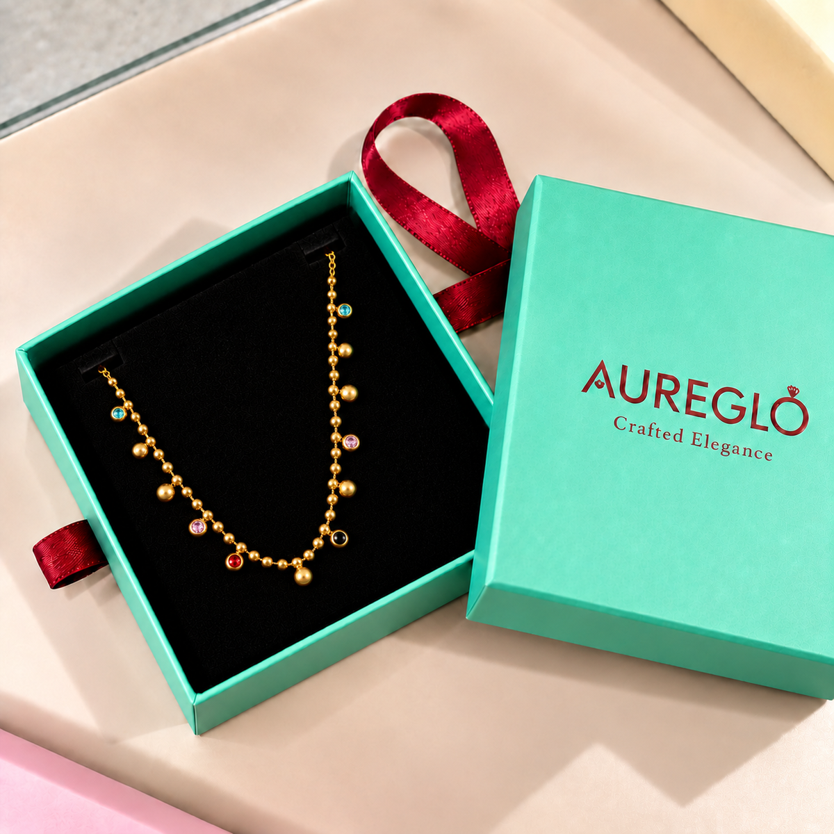 Riviera Gem Confetti Necklace