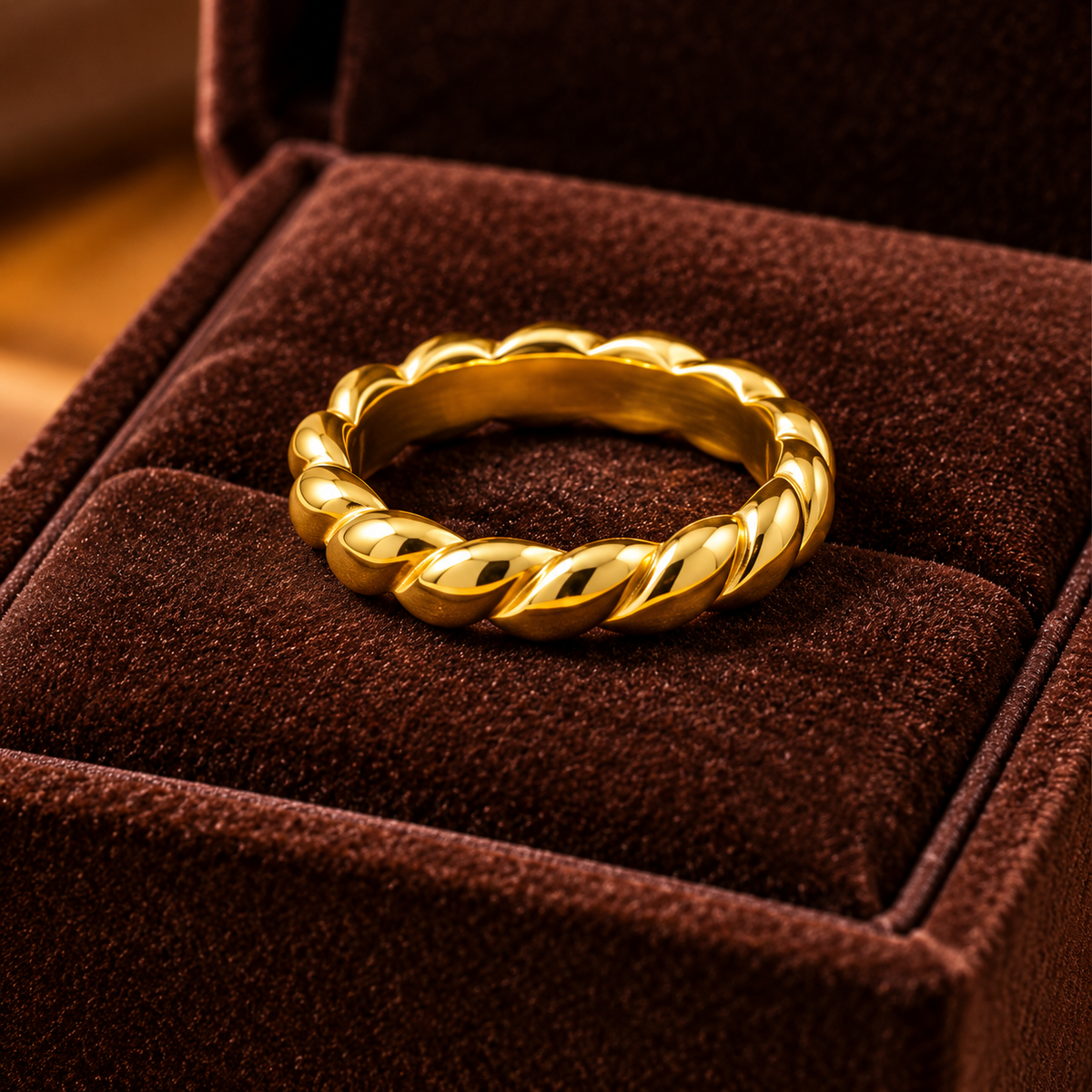 Aurelia Rope Twist Ring