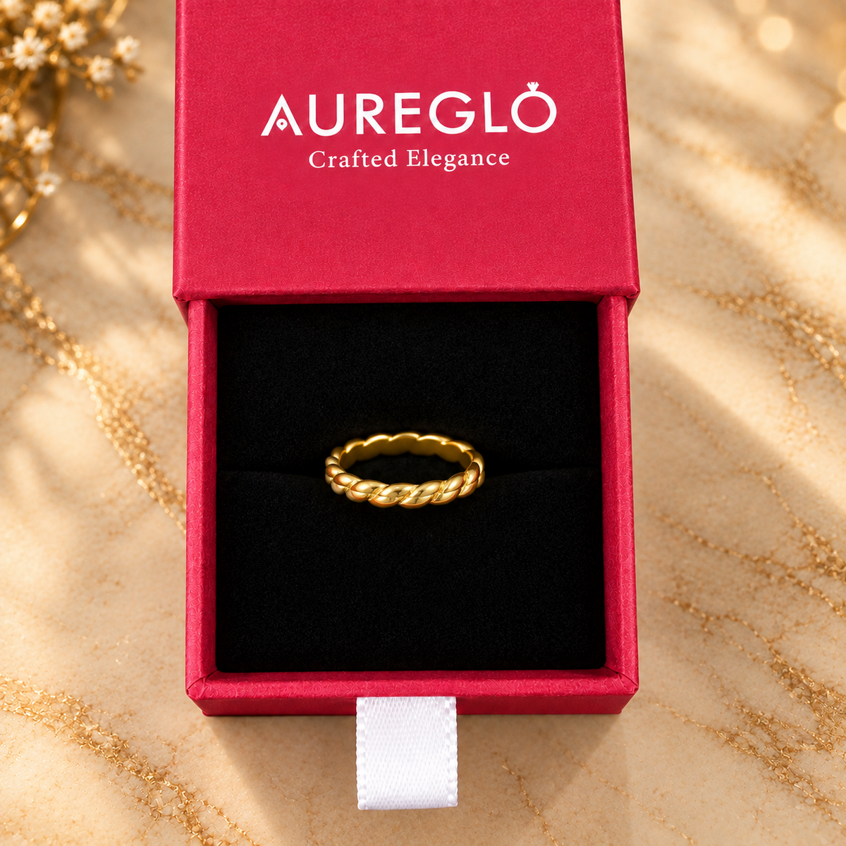 Aurelia Rope Twist Ring