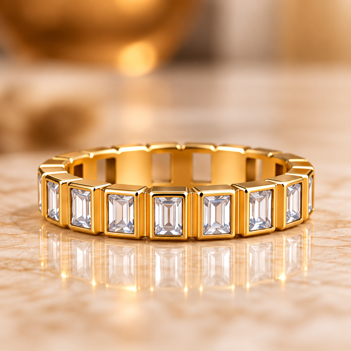 Maison Baguette Eternity Ring