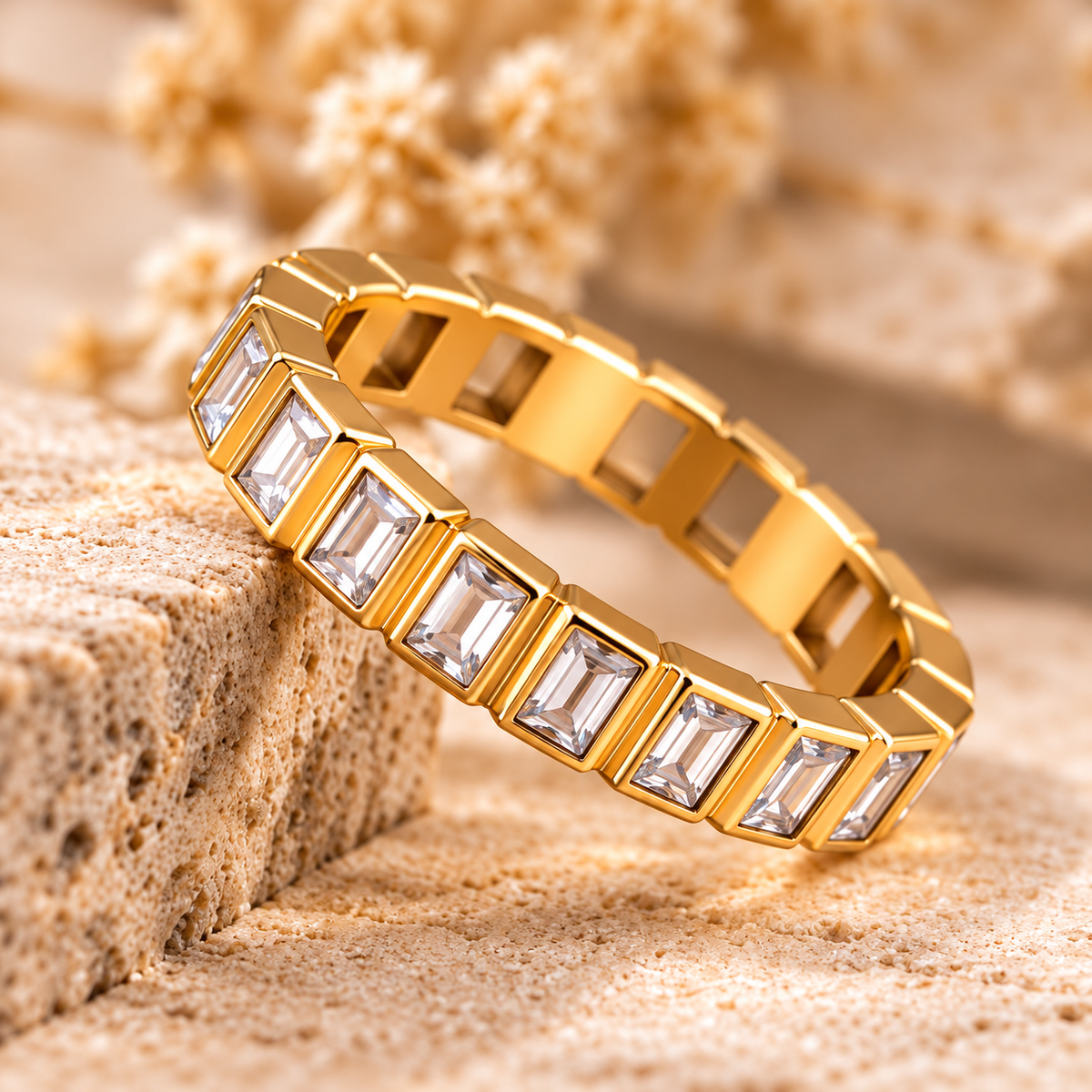 Maison Baguette Eternity Ring