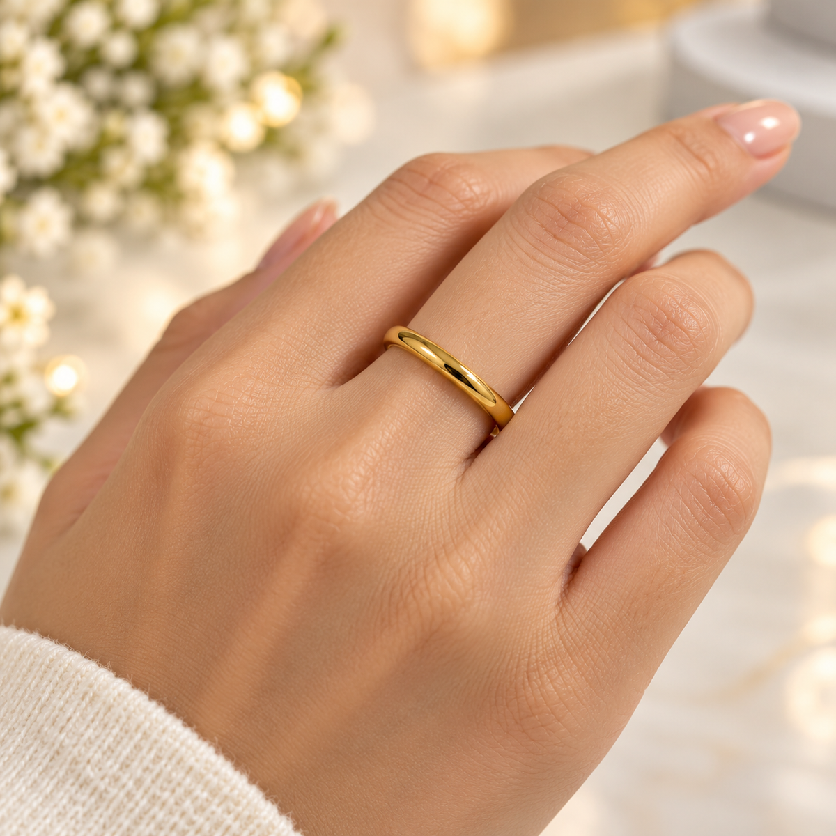 Pureline Essential Gold Band