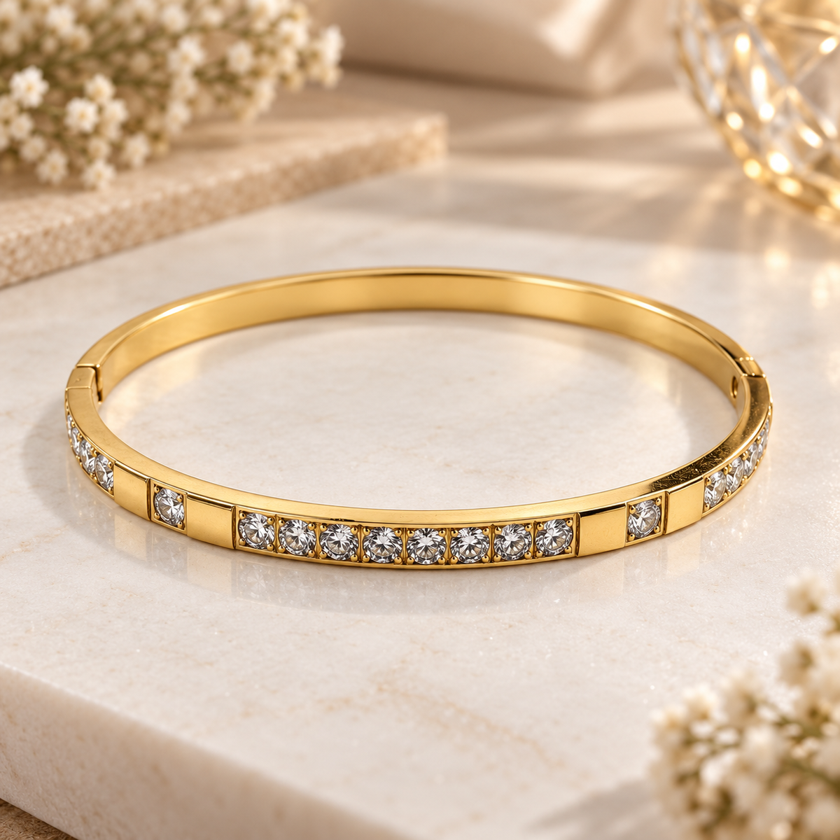 Tennis Segment Bangle