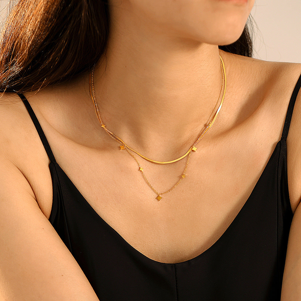 Étoile Geometric Station Necklace