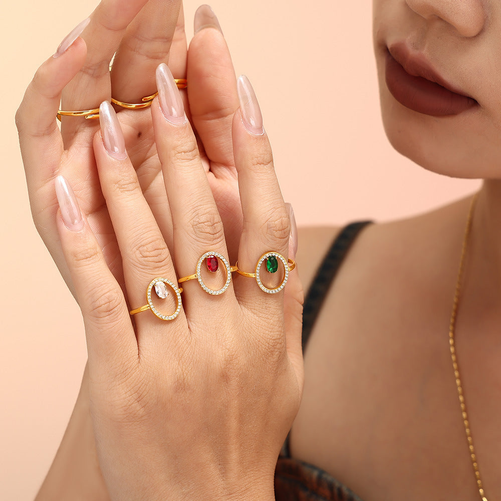 Halo Radiance Open Ring