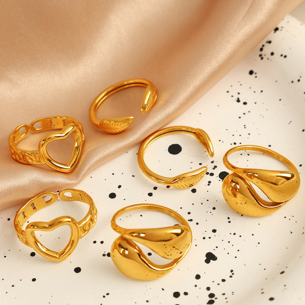 Coeur Libre Open Heart Ring
