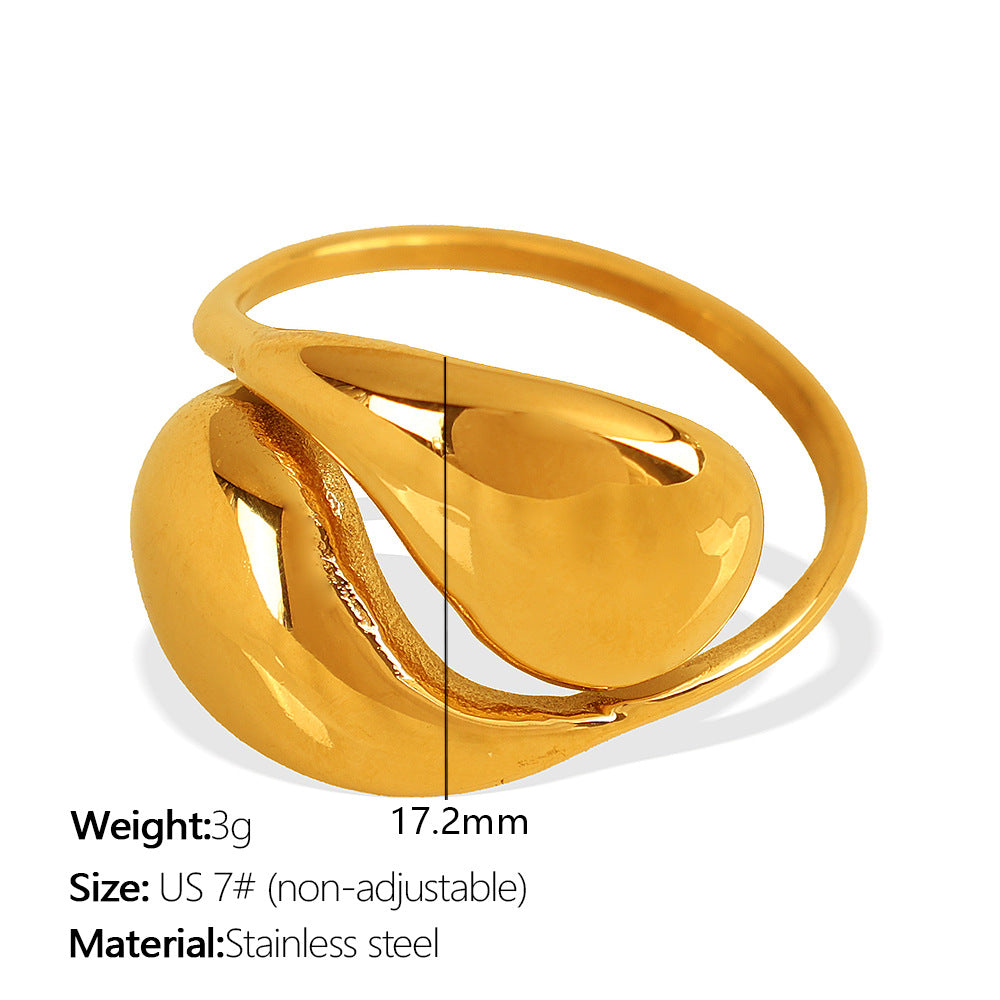 Orbit Sculptural Dome Ring