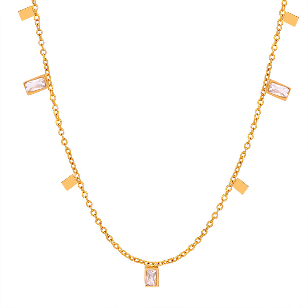 Radiant Prism Crystal Necklace