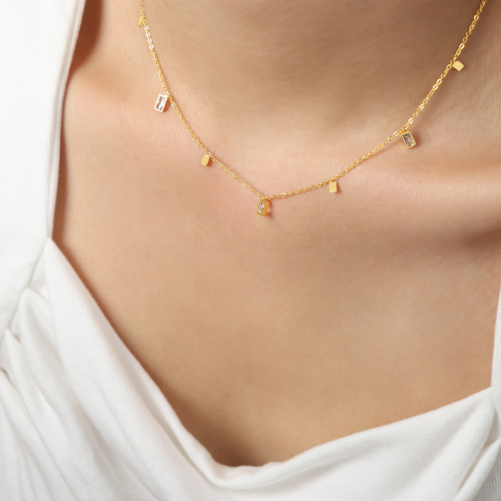 Radiant Prism Crystal Necklace
