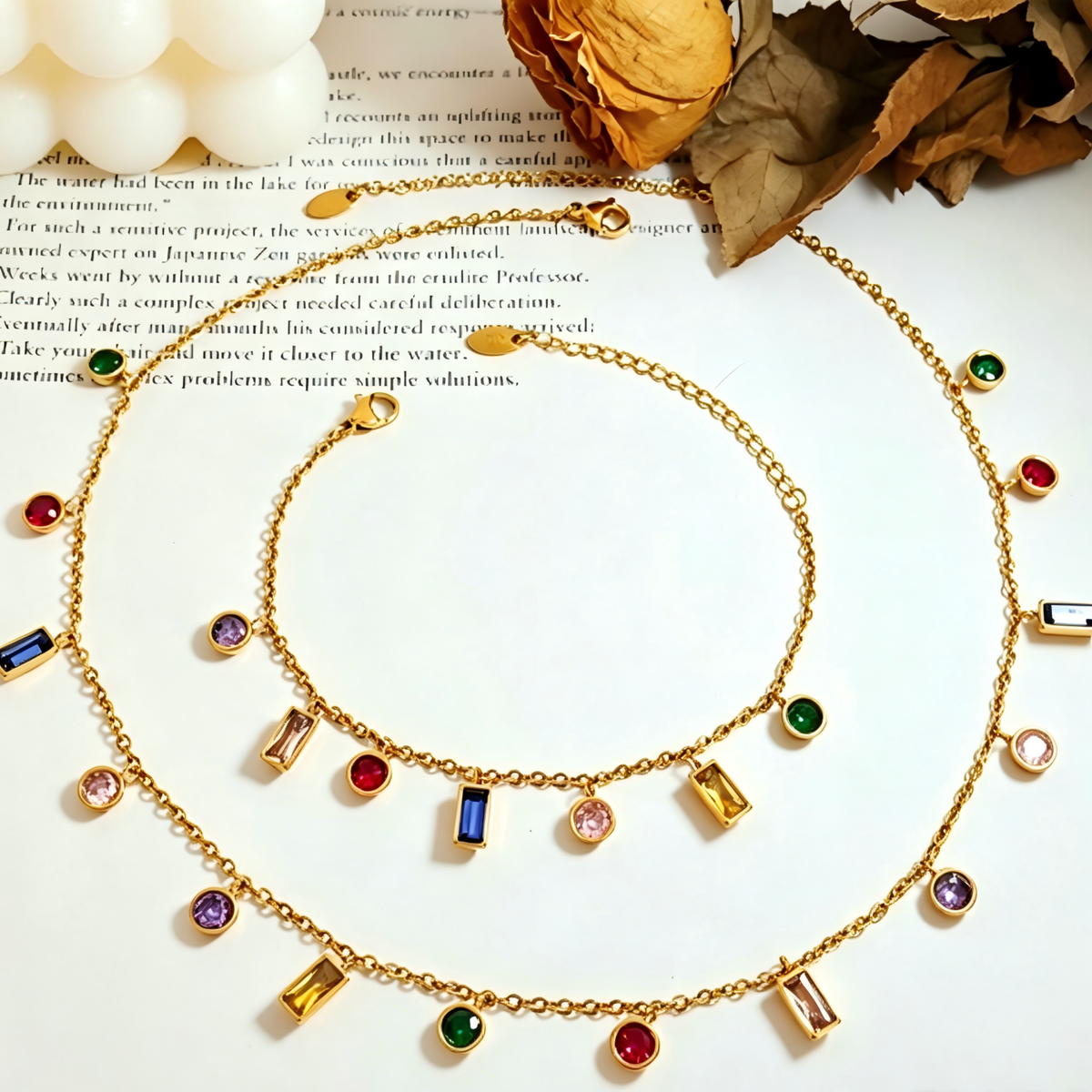 Prismatic Charm Station Bracelet