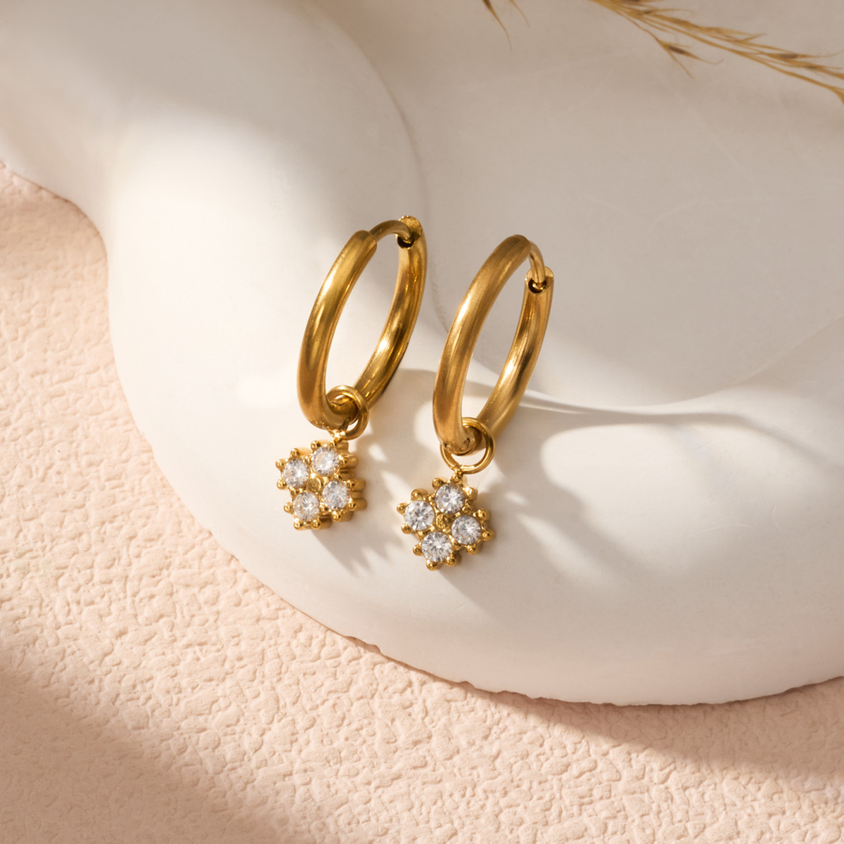 Celeste Butterfly Stud Earrings
