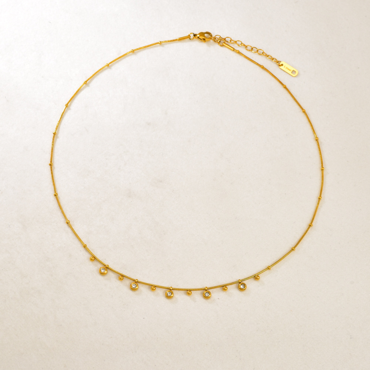 Celestial Spark Station Necklace