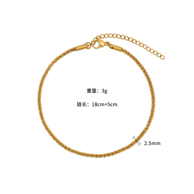Textured Rope Bracelet