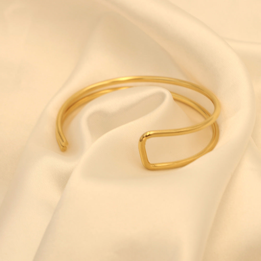 Triple Curve Open Cuff