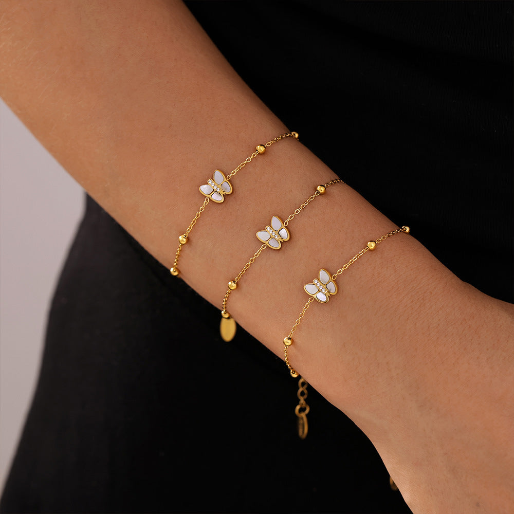 Fritillary Butterfly Whisper Bracelet