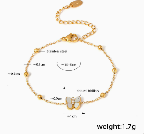 Fritillary Butterfly Whisper Bracelet