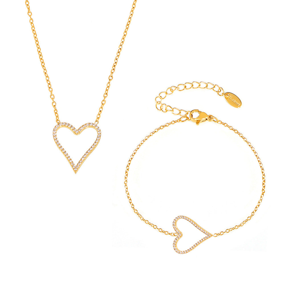 Coeur Lumière Open-Heart Bracelet