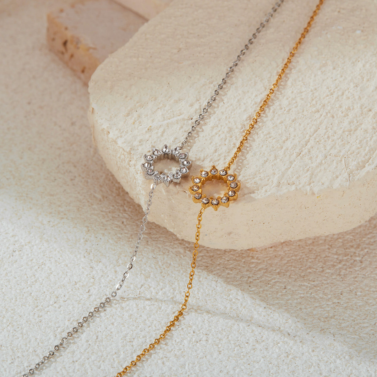 Solenne Crystal Wreath Bracelet