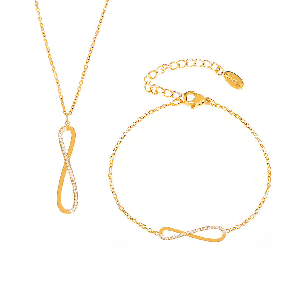 Éternité Pavé Infinity Bracelet