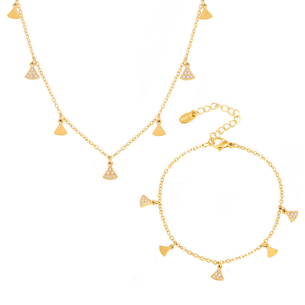 Minimal Triangle Charm Set