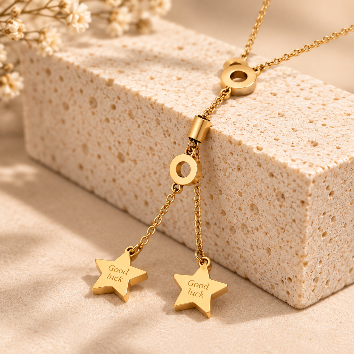 Starlight Twin-Drop Lariat