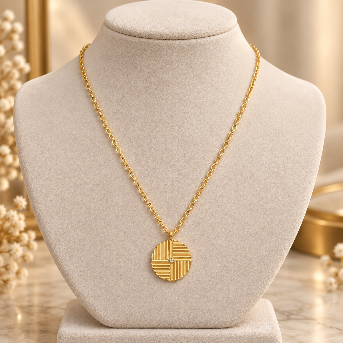 Solstice Linear Disc Pendant