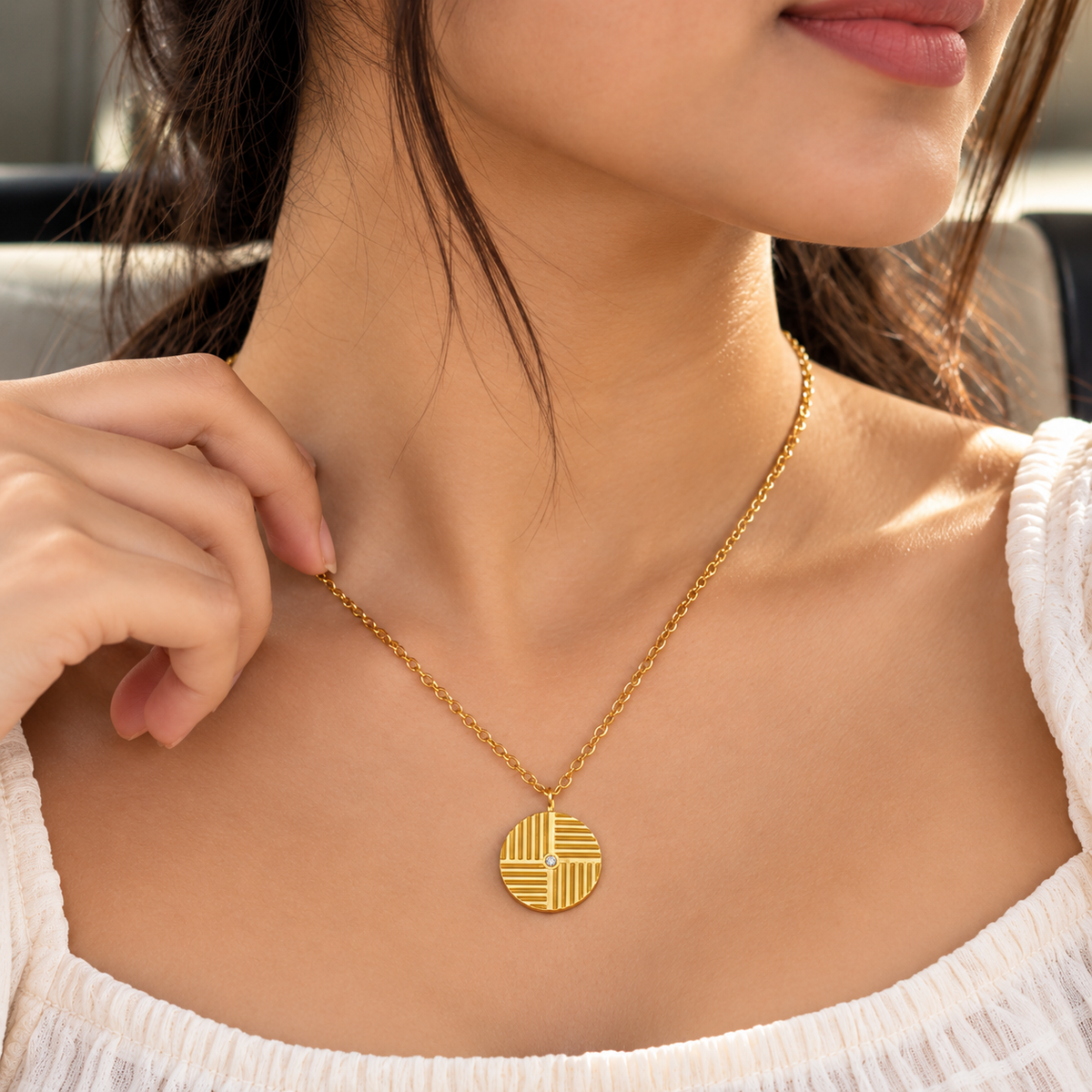 Solstice Linear Disc Pendant