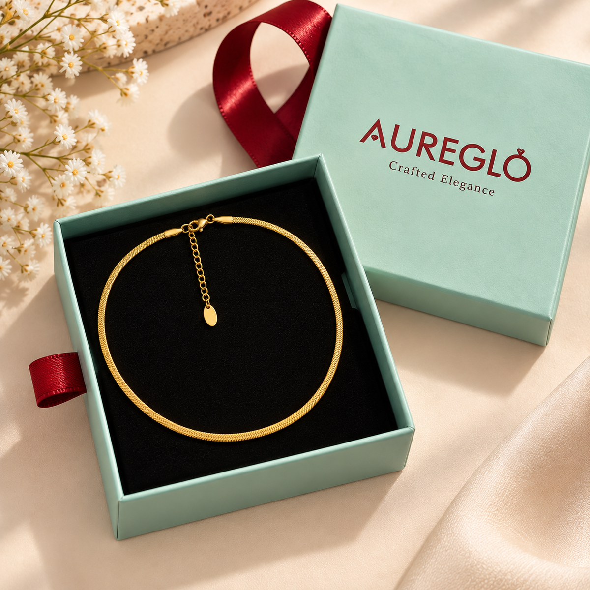 Serena Sculpted Collar Necklace