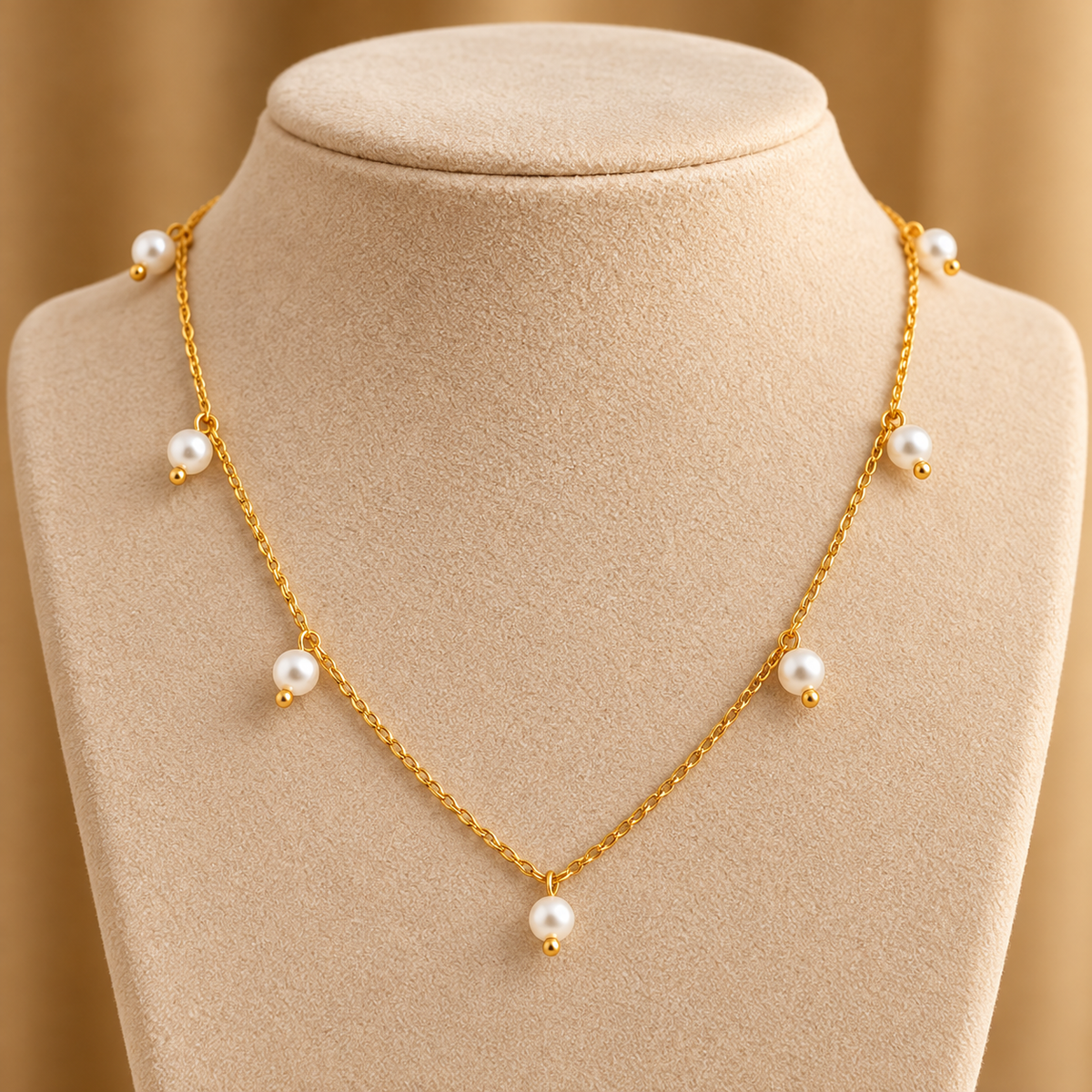 Perle Éclat Floating Necklace