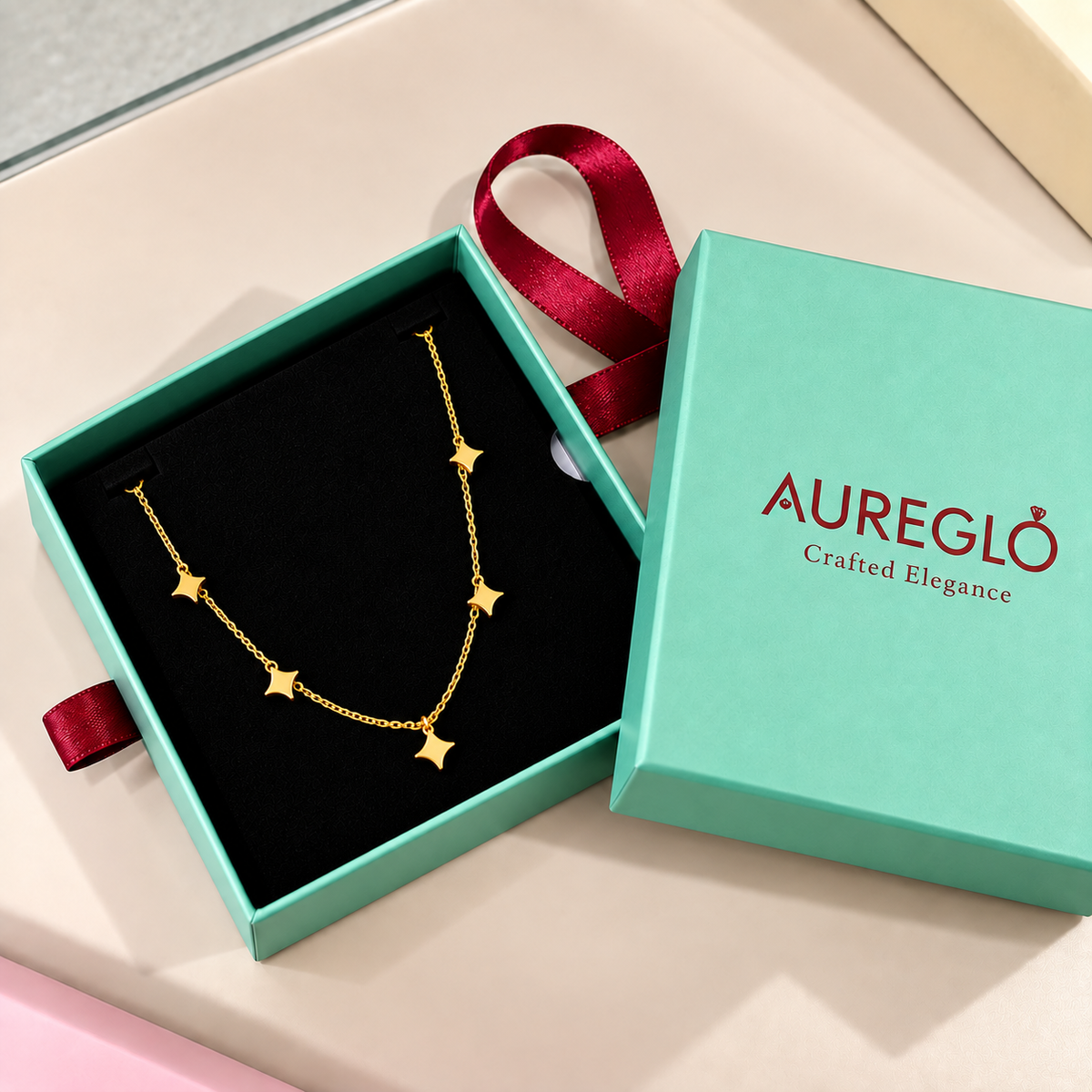 Étoile Geometric Station Necklace