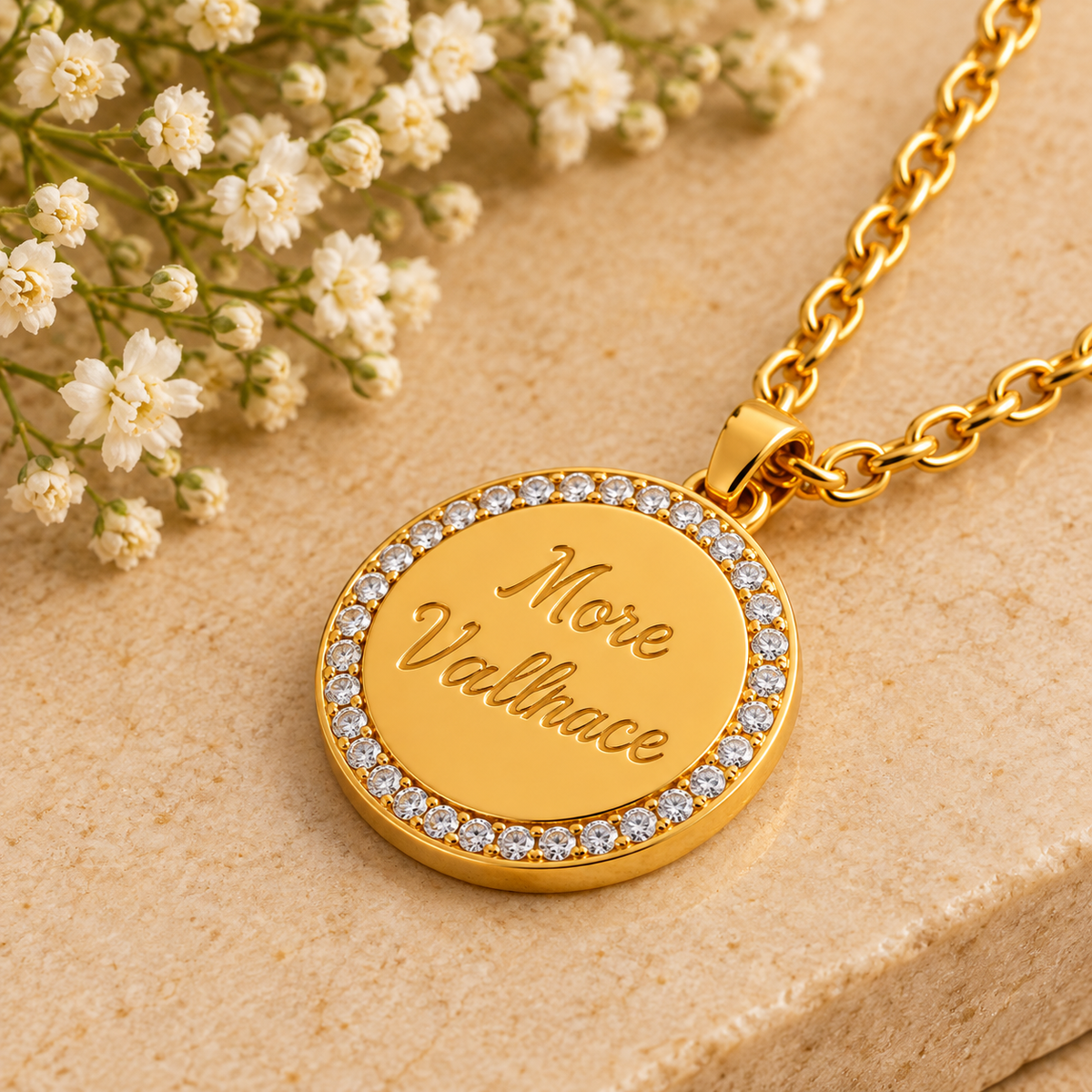 Forever Love Zircon Pendant Necklace