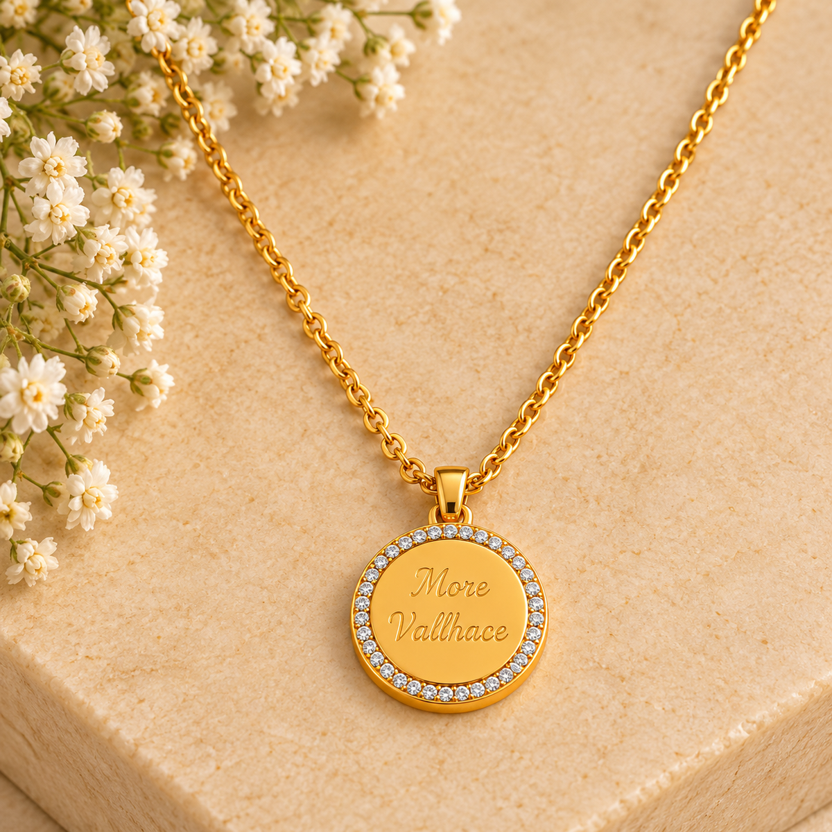Forever Love Zircon Pendant Necklace