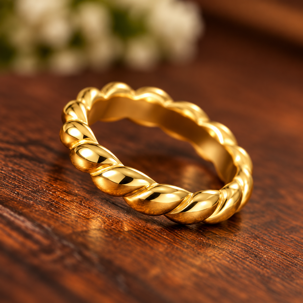 Aurelia Rope Twist Ring
