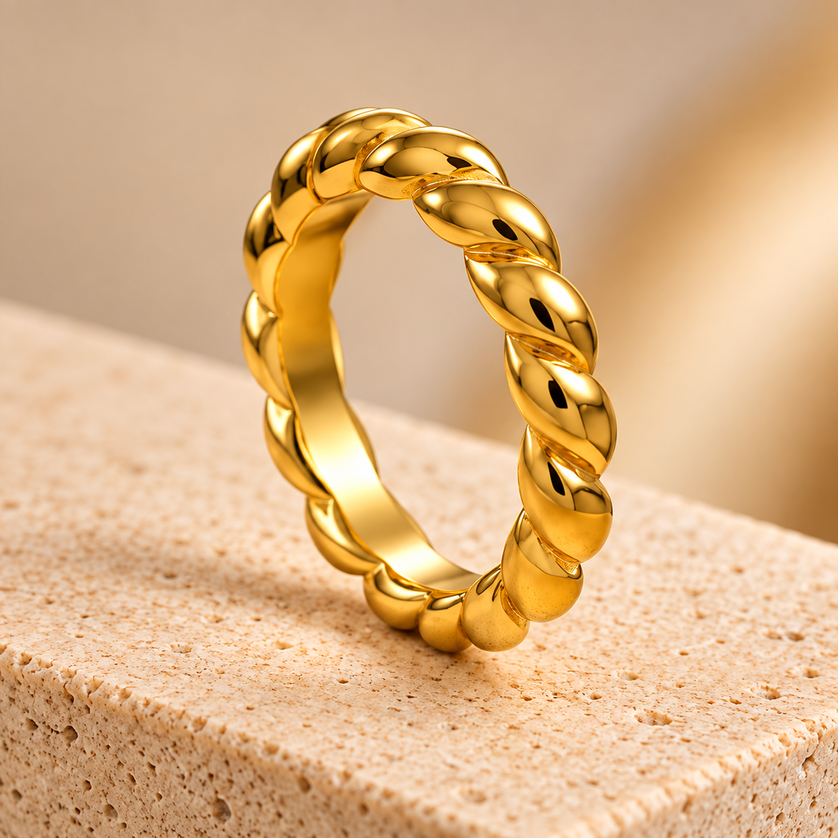 Aurelia Rope Twist Ring