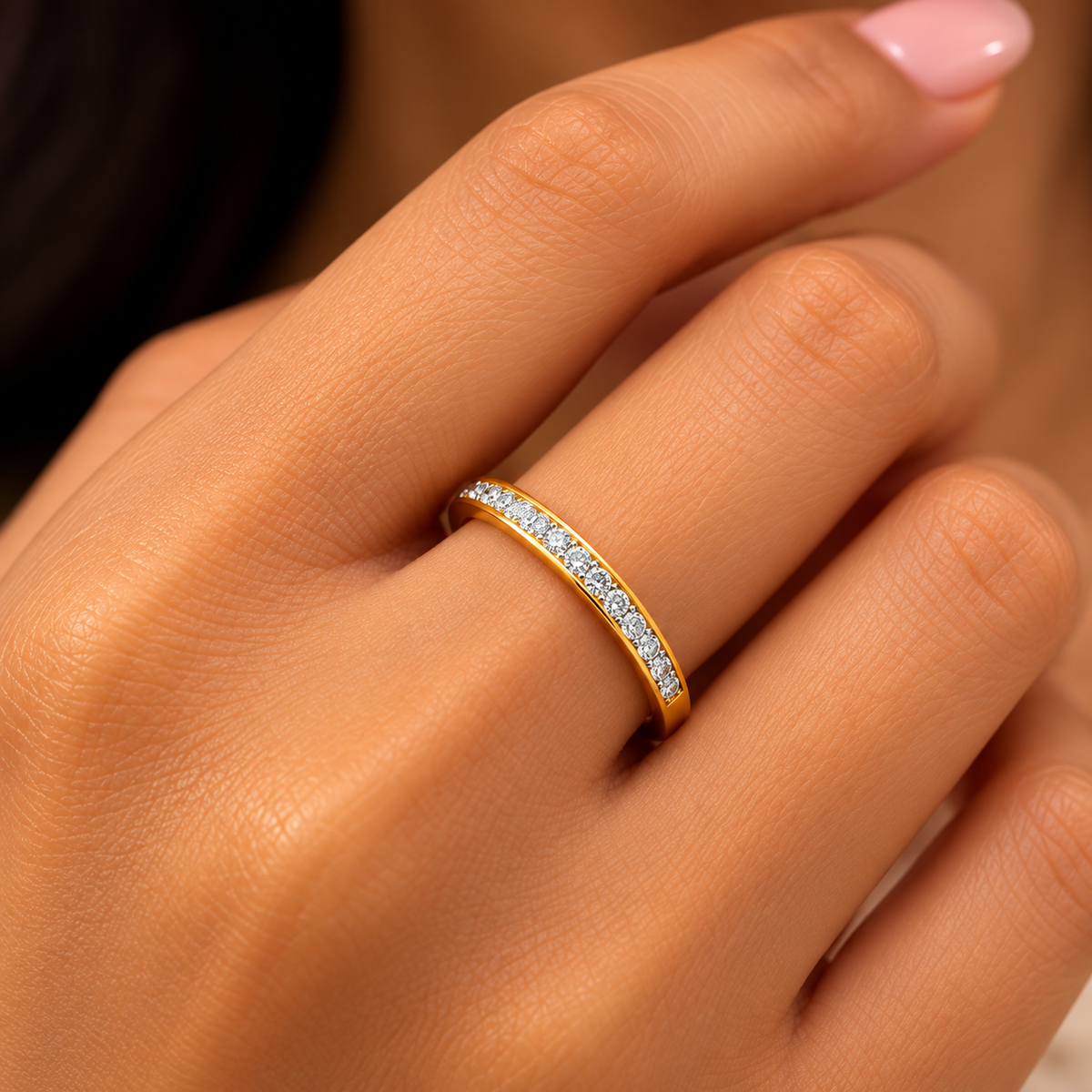 Celestial Edge Crystal Band