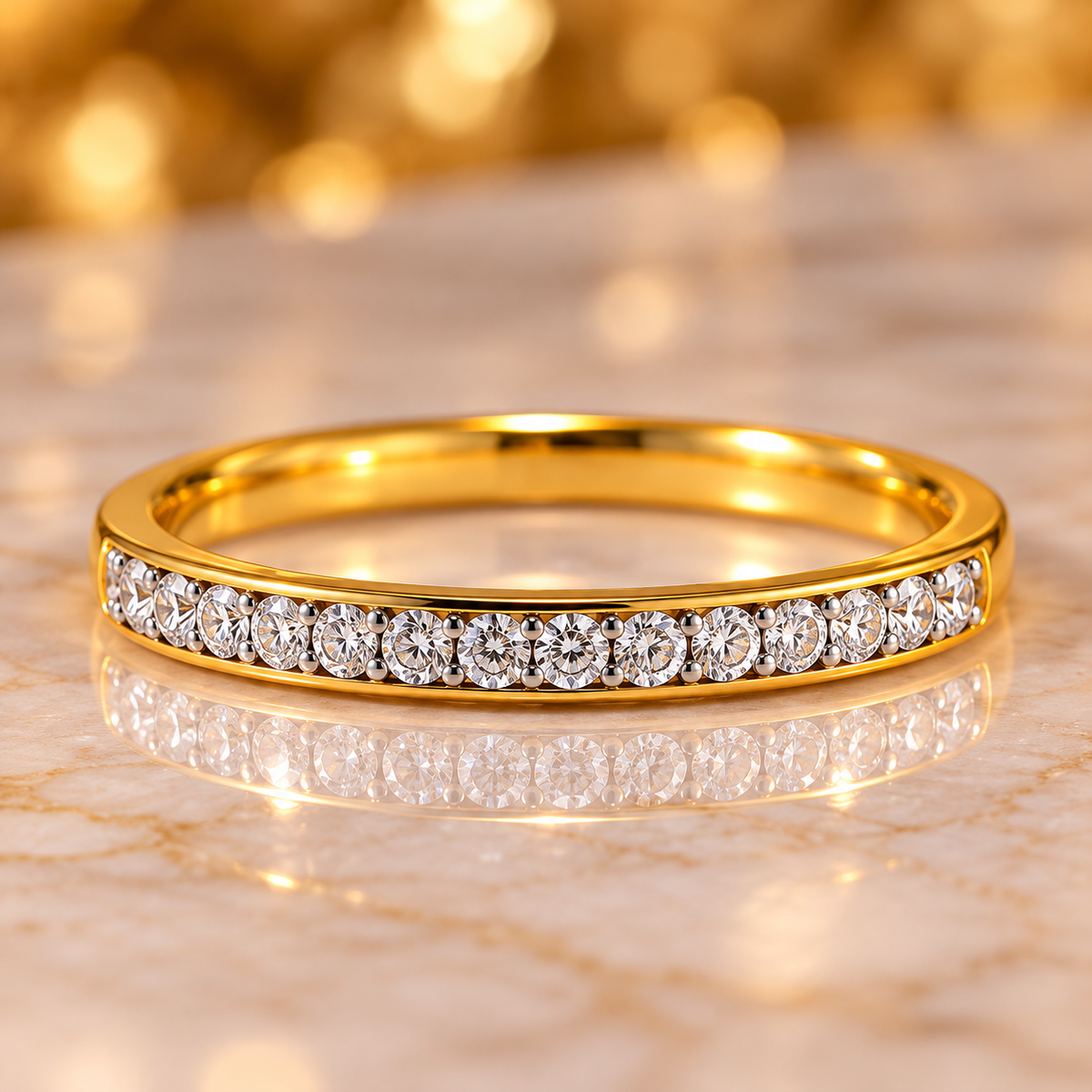 Celestial Edge Crystal Band