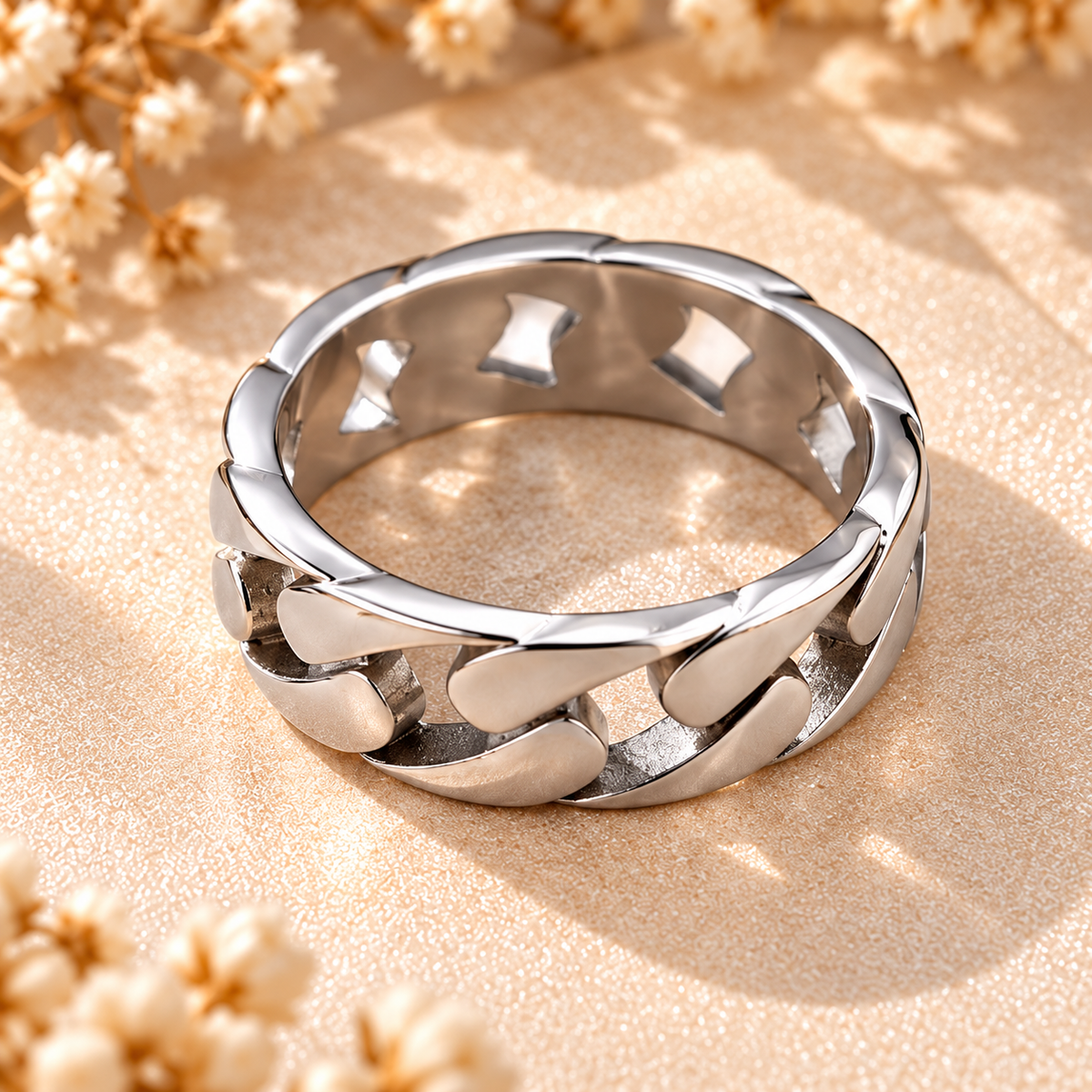 Argent Chainlink Ring