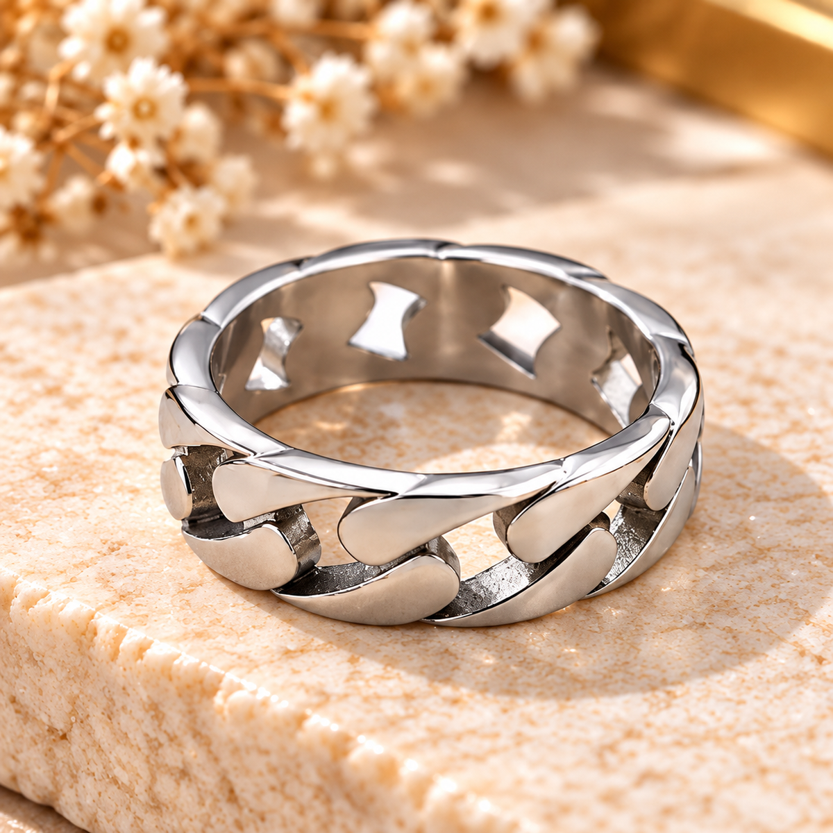 Argent Chainlink Ring