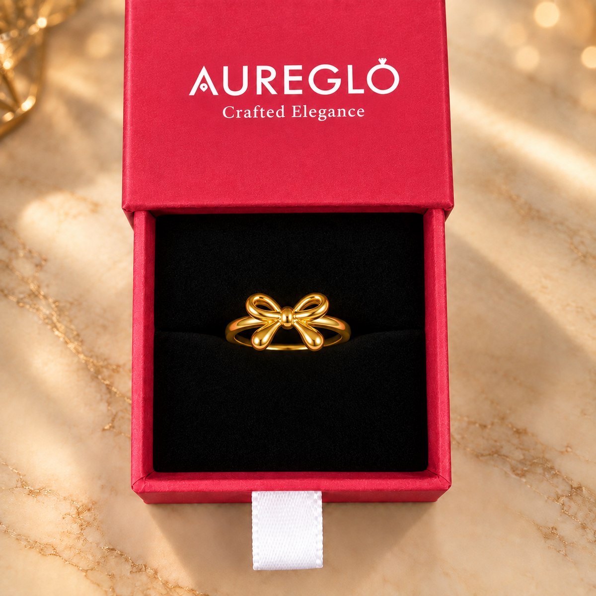 Fleur Bow Grace Ring
