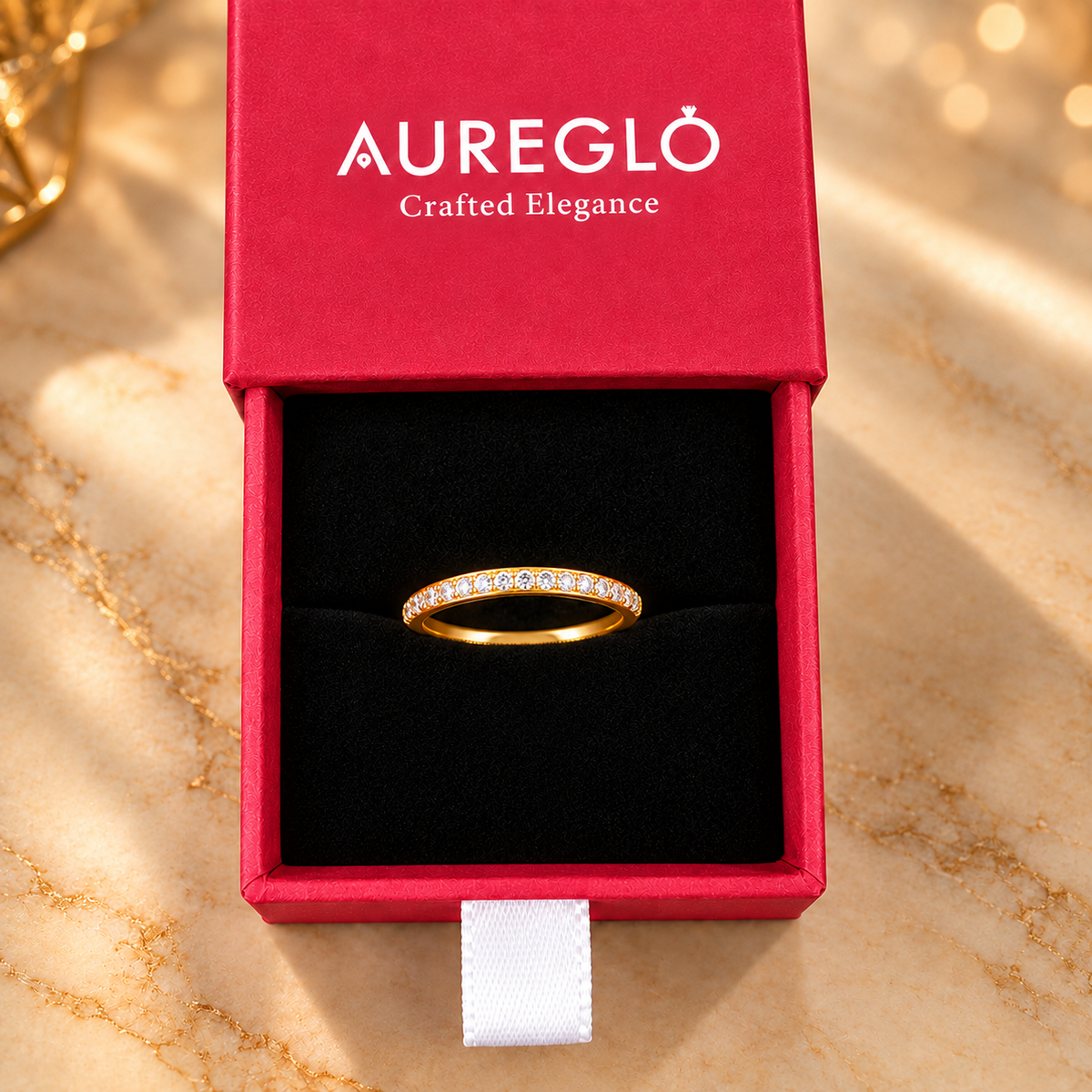 Celeste Pavé Eternity Ring